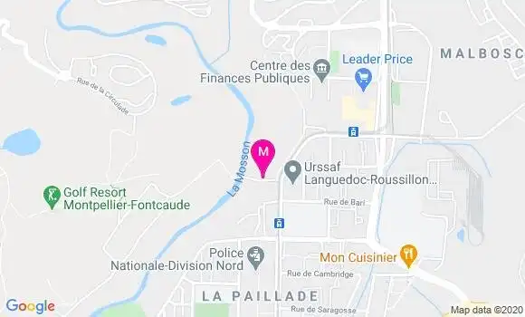 Localisation Dr Emilie Barlas