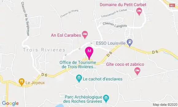 Localisation Dr Caroline Bobo