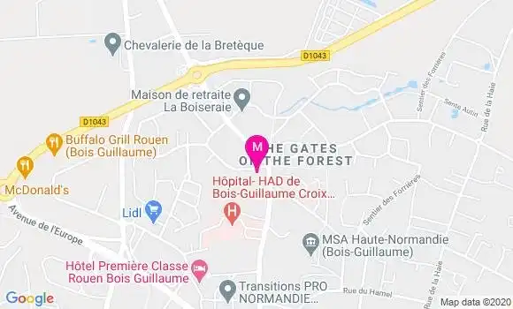 Localisation Dr Yann Ollivier
