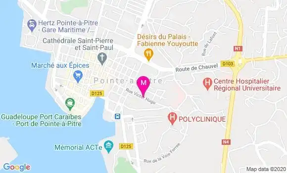 Localisation Dr Maryse Baudin