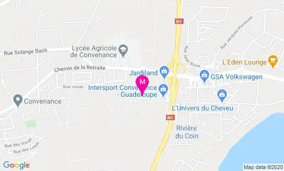 Localisation Dr Fred Henry