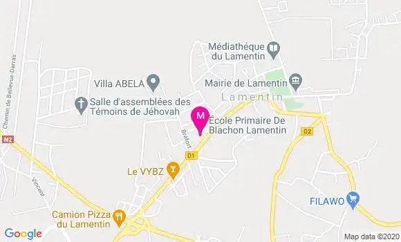 Localisation Dr Wale Kangambega Chateau Degat