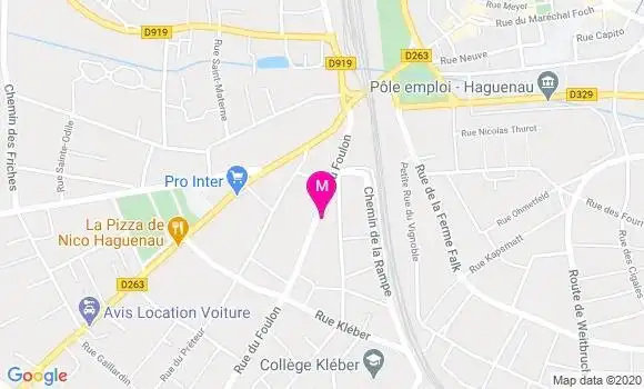 Localisation Dr Nathalie Marques Schickelé