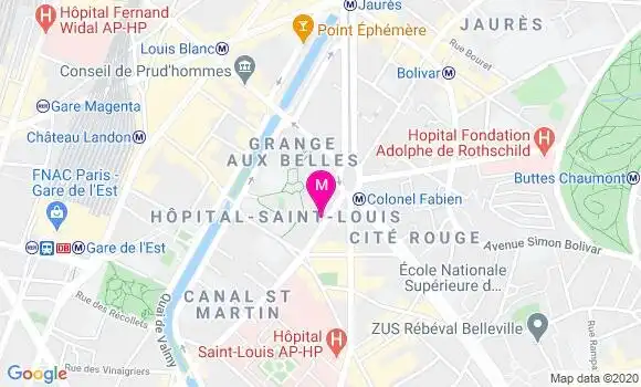 Localisation Dr Pauline Lejeune