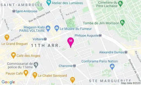 Localisation Dr Emeline De la Robertie