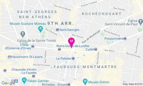 Localisation Dr Estelle Hau