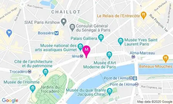 Localisation Dr Caroline Pouget