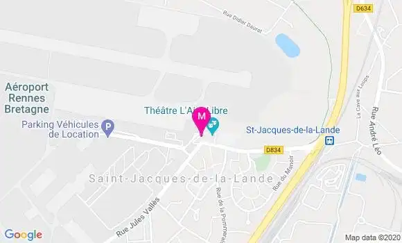 Localisation Dr Anne Laure Breton