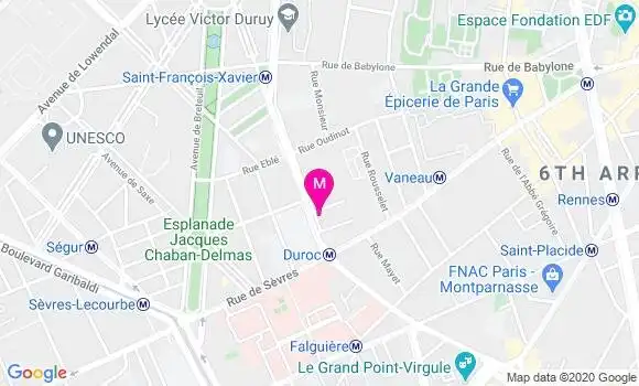 Localisation Dr Jean Christophe Gavrilov