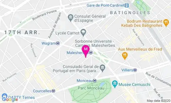 Localisation Dr Delphine Gire