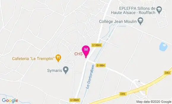 Localisation Dr Camille Lejeune