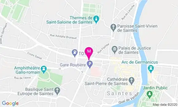Localisation Dr Nadine Desroches