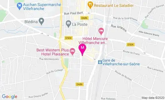 Localisation Dr Stephan Coudurier