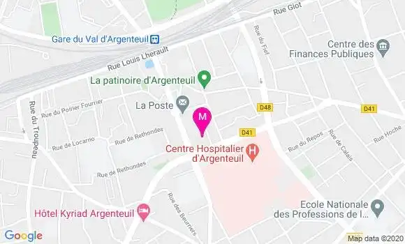 Localisation Dr Josiane Delcroix
