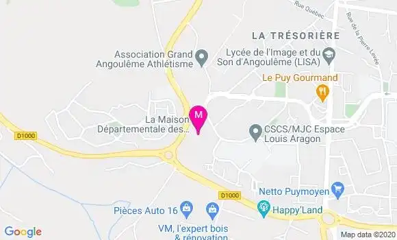Localisation Dr Virginie Massonnaud