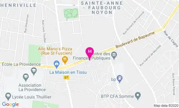 Localisation Dr Denis Baudot