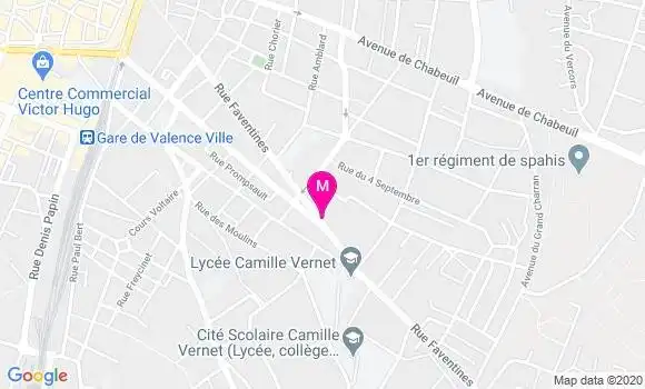 Localisation Dr Armelle Bauquin