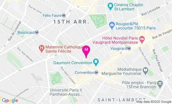 Localisation Dr Jean Baptiste Mignon