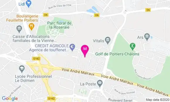 Localisation Dr Stephanie Pissard