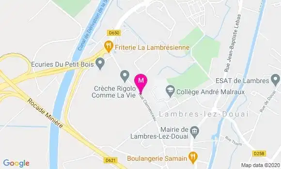 Localisation Dr Pierre De Temmerman