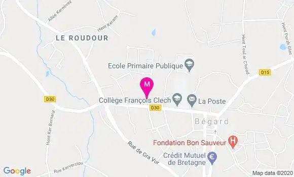 Localisation Dr Melanie Fauveau