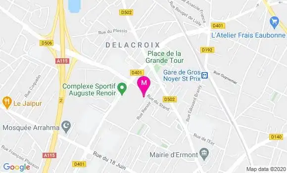 Localisation Dr Sandra Beoletto