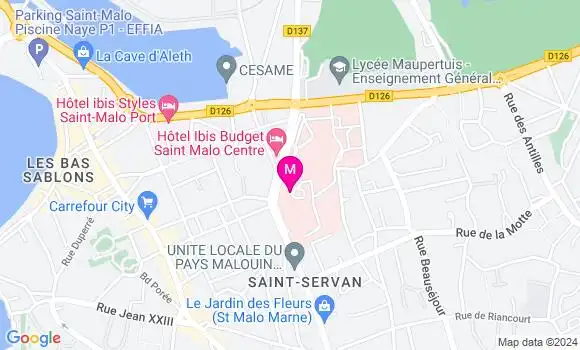 Localisation Dr Pierre Yves Martin