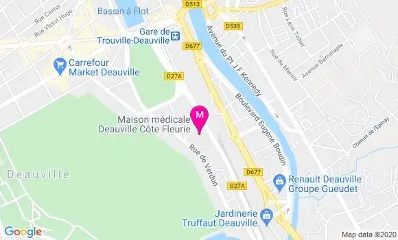 Localisation Dr Maxime Maurice