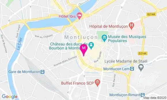 Localisation Dr Daniela Tedde Carrieri