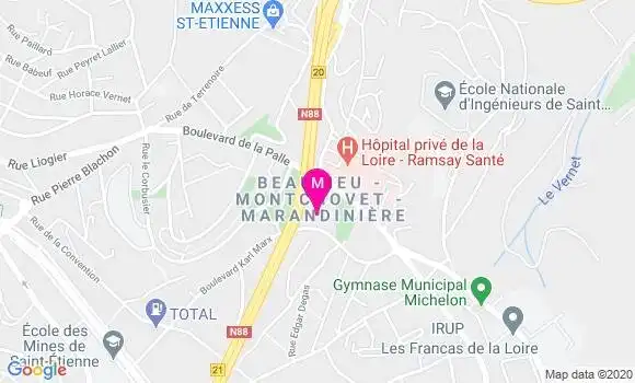 Localisation Dr Etienne Sautier