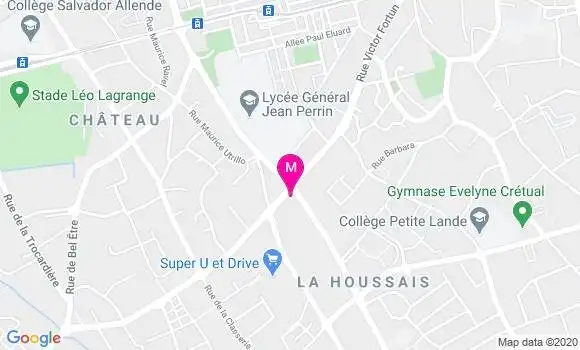 Localisation Dr Pierre Henri Pavet
