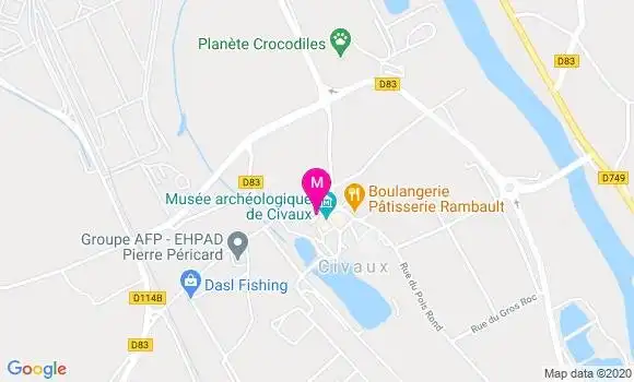 Localisation Dr Raphaele Forgeot