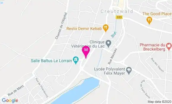 Localisation Dr Celine Charmeux