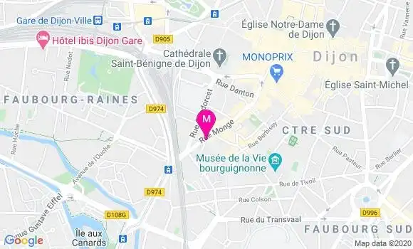 Localisation Dr Mathilde Lavoisier Lieux
