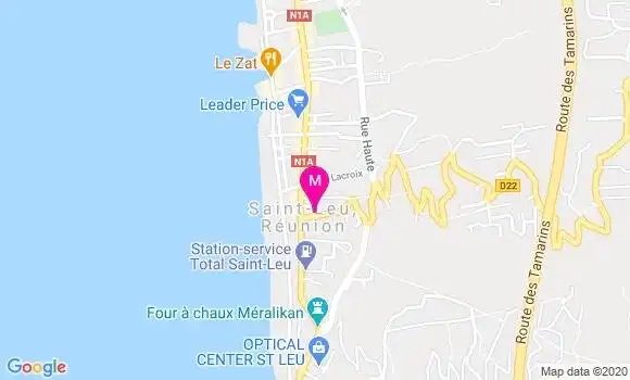 Localisation Dr Yannick Ravix
