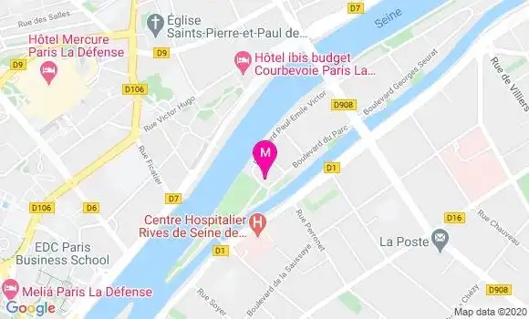 Localisation Dr Fabienne Sauser