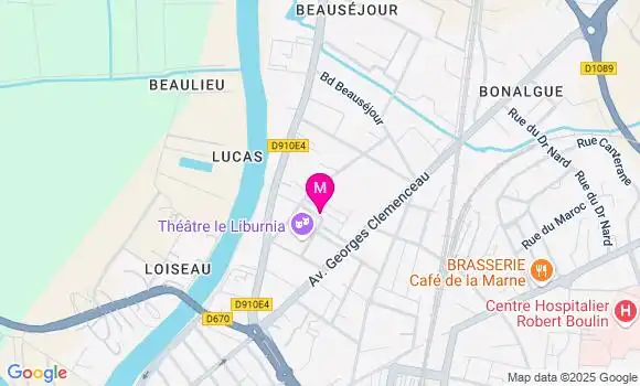 Localisation Dr Hélène Halay