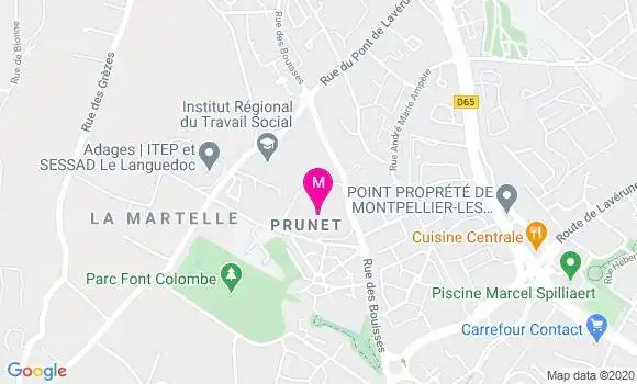 Localisation Dr Isabelle Triche