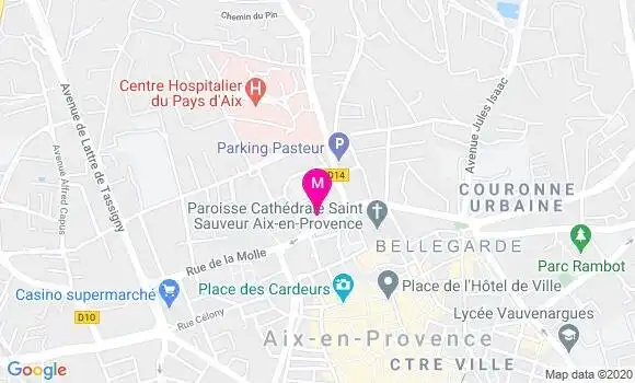 Localisation Dr Suzanne Brissot