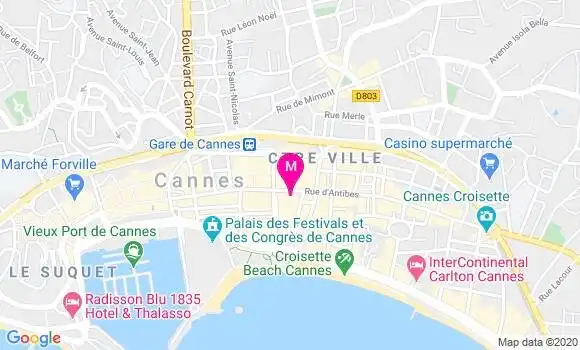 Localisation Dr Carole Burte