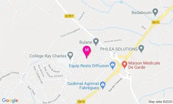 Localisation Dr Benoit Hatton