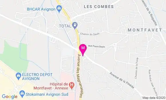 Localisation Dr Audrey Vanel