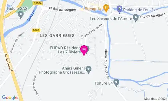 Localisation Dr Adeline Michelot