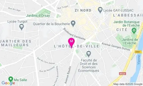 Localisation Dr Claire Gantois