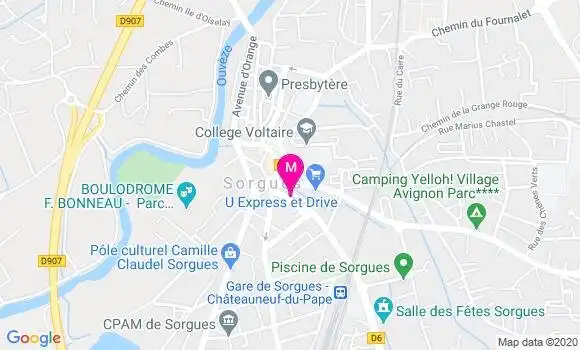 Localisation Dr Christophe Rouard