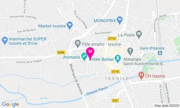 Localisation Dr Xavier Folini