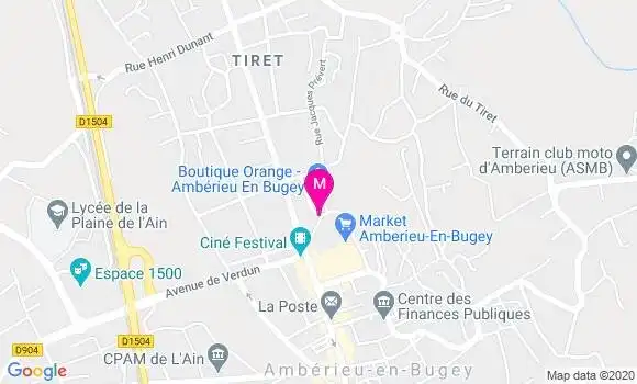 Localisation Dr Jean Charles Letievant