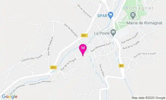 Localisation Dr Valerie Zimmermann