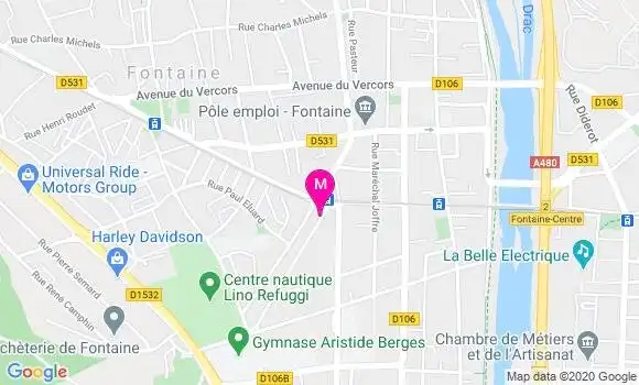 Localisation Dr Marie Alix Megarbane Scauflaire