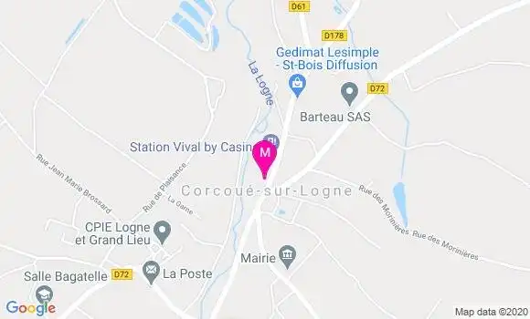 Localisation Dr Pauline David